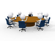 Illustration: Concept of business meeting Concept of business meeting