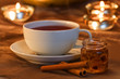 Photo: Tea time with cinnamon Tea time with cinnamon