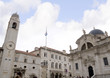 Cathedral in Walled city of Dubrovnic in Croatia