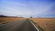 Desert Road Towards Monument Valley