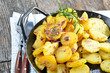 Bratkartoffeln im Pfandl