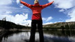 Achievement of Lone Female Hiking a National Park