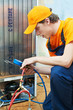 Photo: repair work on fridge appliance repair work on fridge appliance