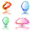 Set di quattro indicatori- Set of four banners Set di quattro indicatori- Set of four banners