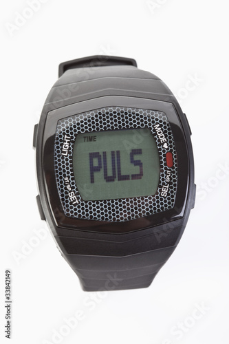Foto: Herzfrequenz-Mess-Uhr Herzfrequenz-Mess-Uhr