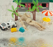 concept vacances tropicales