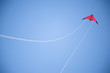 red kite, blue sky