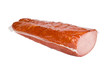 Salami in plastic bag