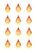 Gammes de vitamines A, B, C, D, K, PP, B9