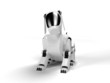 Illustration: robot dog robot dog