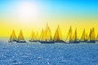 Sailing in Hungary at Lake Balaton. Blue Ribbon cup and other sa