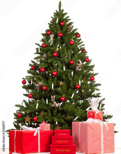 quot geschm 252 ckter weihnachtsbaum mit geschenken quot stockfotos quot geschm 252 ckter weihnachtsbaum mit geschenken quot stockfotos