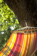 Hamac, repos, d�tente, sieste, tissu, nature, vacances, arbre