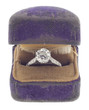 Antique Diamond from 1920 in Worn Ring Box