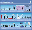 Vektor: A collection of Kevin series graphics in varied situations A collection of Kevin series graphics in varied situations