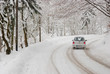Traffic On A Winter Day