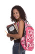 Photo: College student young African American woman College student young African American woman