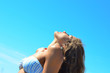 Jeune femme au soleil