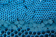 blue pvc pipe