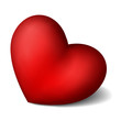 Red heart 3d