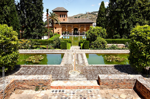 Foto: El Partal in der Alhambra, Granada, Spanien El Partal in der Alhambra, Granada, Spanien