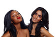 Photo: African and Indian beauty African and Indian beauty