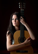 girl and guitar
