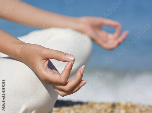 Photo: Yoga hands Yoga hands