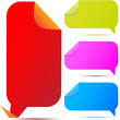 Paper bubble for speech