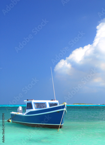 Photo: Fisherman's boat in Aruba Fisherman's boat in Aruba