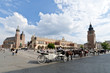 Old Town square in Krakow, Poland