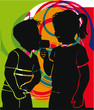 Friends vector illustration