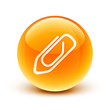 icône trombone/ paper clip icon icône trombone/ paper clip icon
