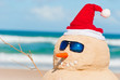 Foto: Perfect Sandman With Carrot Nose And Sunnies Perfect Sandman With Carrot Nose And Sunnies