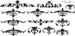 Decor Flourish Elements Divider Set Decor Flourish Elements Divider Set