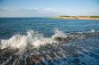 Photo: splashes in the sea splashes in the sea
