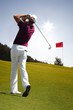 Man playing golf Man playing golf