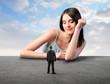 Woman's superiority
