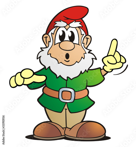 Illustration: Garden Gnome Amazed Garden Gnome Amazed