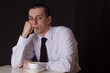 bored businessman bored businessman