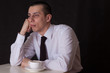bored businessman bored businessman