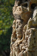 Sculptures in Archeological park in Copan ruinas Sculptures in Archeological park in Copan ruinas