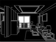 Modern Living Room Vector 04