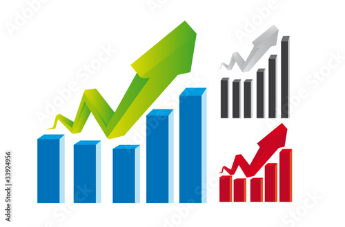 Vektor: business graphics business graphics