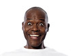 Portrait of surprised man with eyes wide open