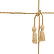 Gold rope with tassel Gold rope with tassel