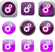Tools purple app icons.