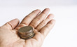 Some Coins in Hand
