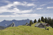 auf den tegernseer alpen in oberbayern