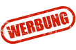 Grunge Stempel rot WERBUNG